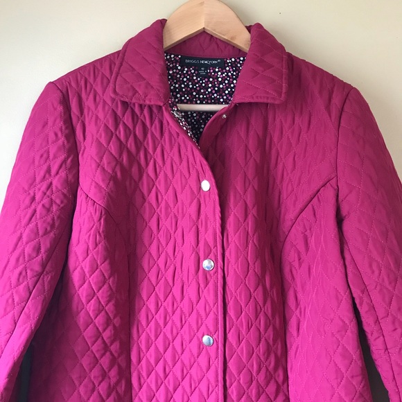 Briggs New York Jackets & Blazers - Briggs New York Quilted Lightweight Jacket Snap 10